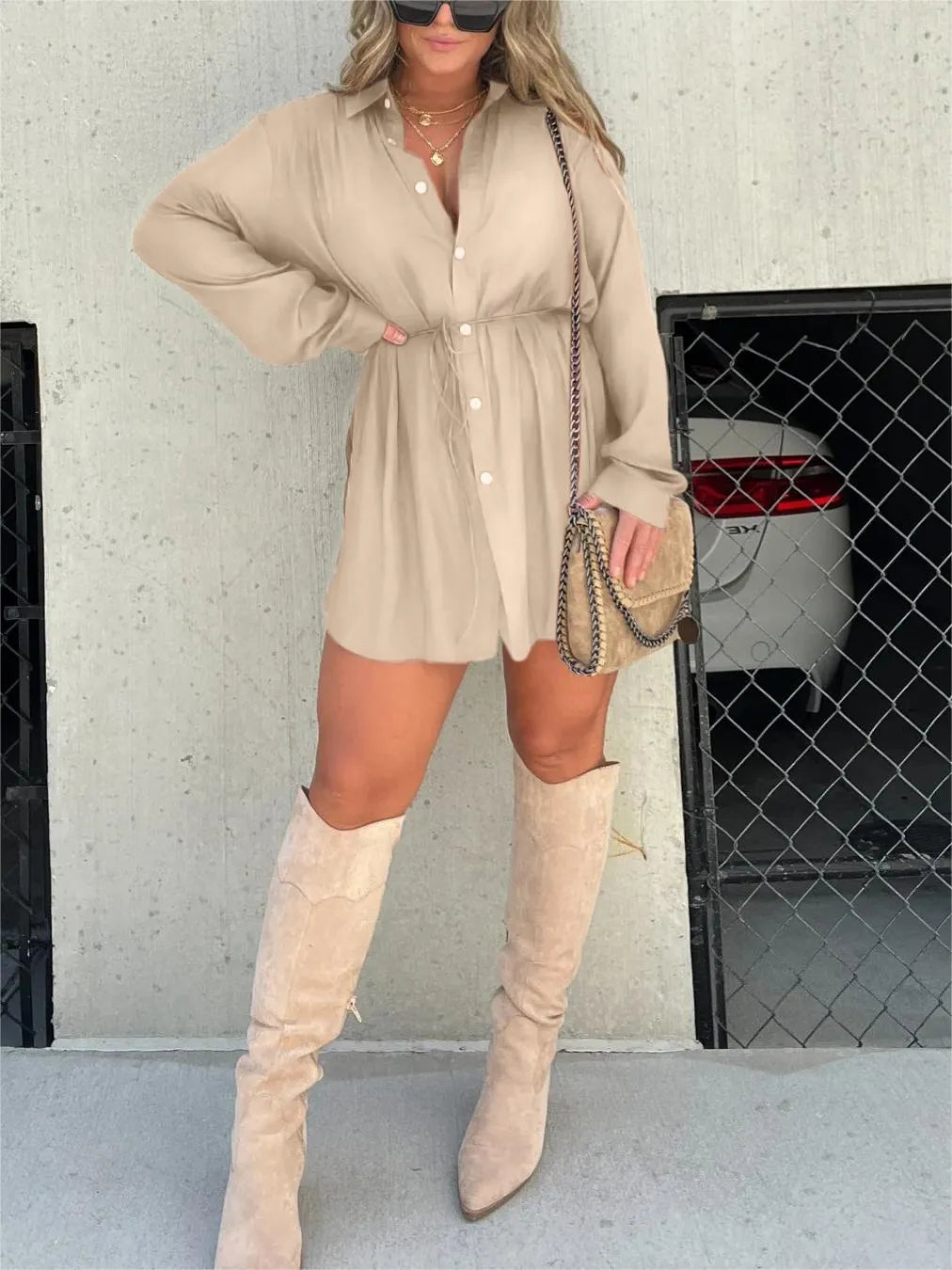 Women's plain long sleeve shirt
