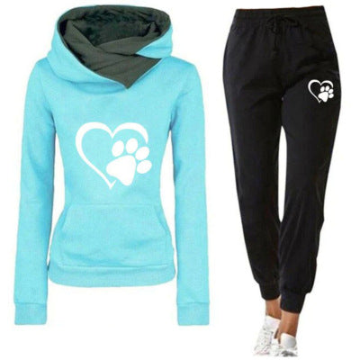 Women's printed sweater hoodie