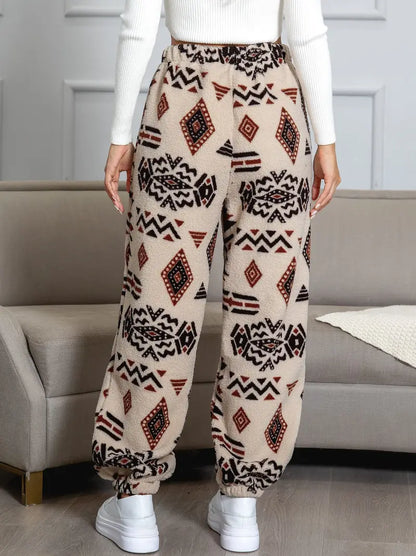 Women's casual knitted jogging pants