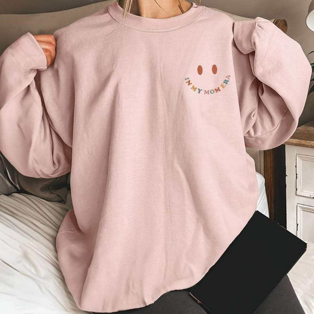 Women's stylish round neck sweatshirt