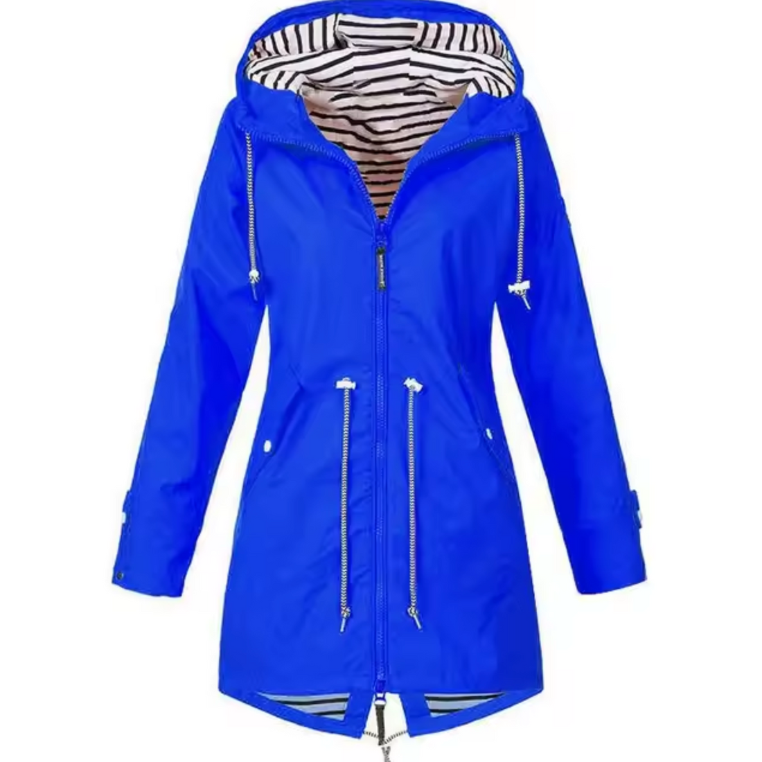 Women's waterproof jacket with hood