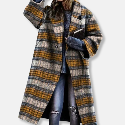 Women's warm coat in enchanting colors