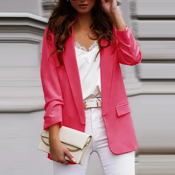 Women's long-sleeved small blazer