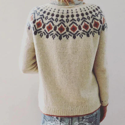 Women's warm winter sweater