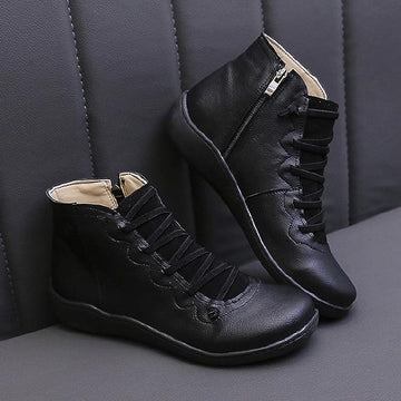 Women's retro high top snow boots