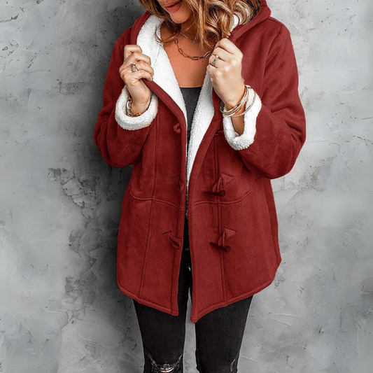 Soft Hooded Comfortable Coat
