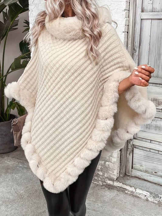 Twist Pattern V-Neck Pullover Sweater