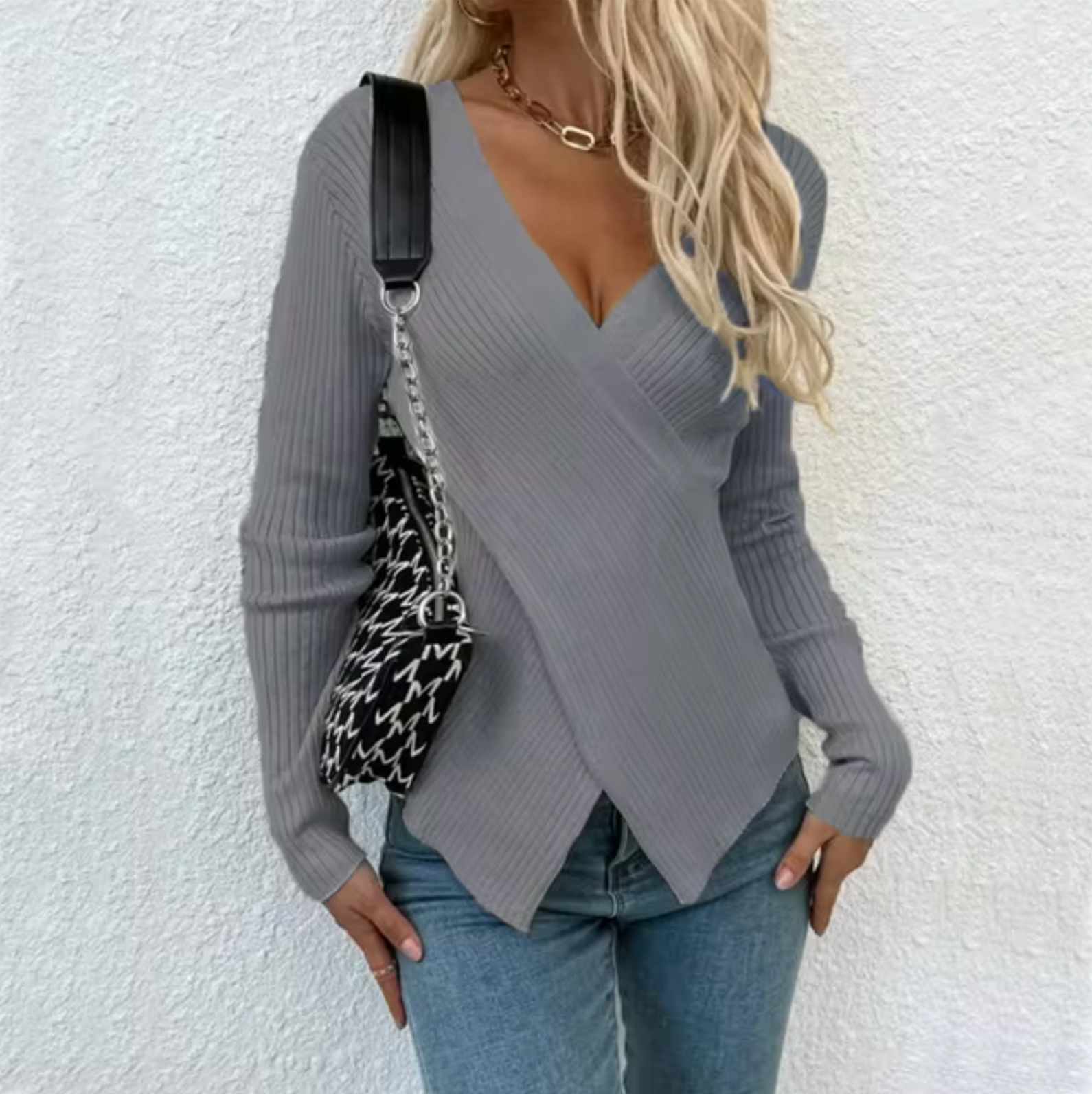 Casual Knitted Korean Style Sweater