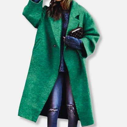 Women's warm coat in enchanting colors