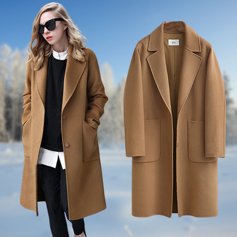 Cordelia -  stylish long coat for women