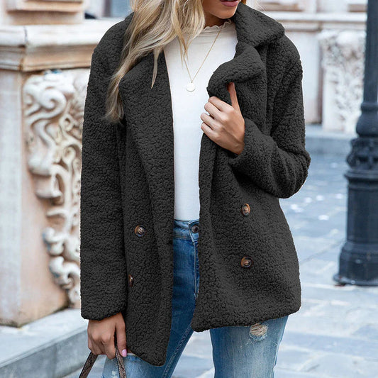 Plush Sherpa Oversized Teddy Coat 