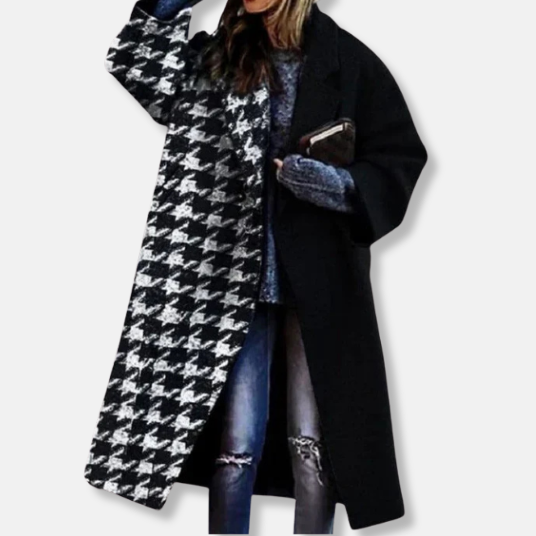 Women's warm coat in enchanting colors