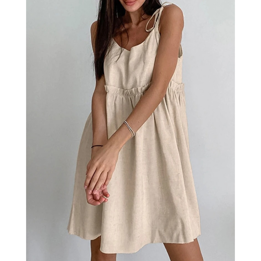 Teresa - comfortable soft linen dress