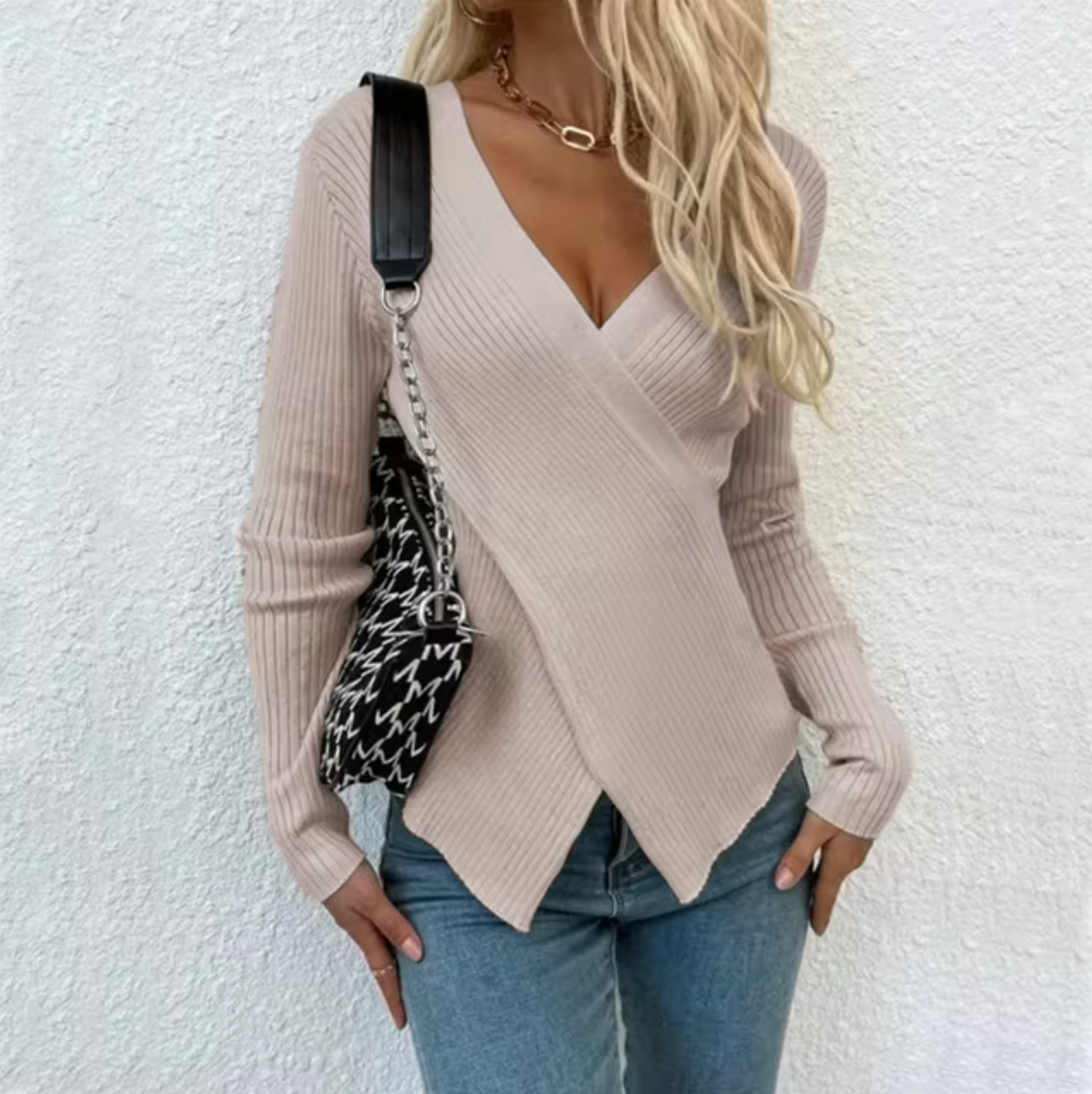 Casual Knitted Korean Style Sweater