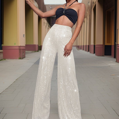 Valentina - good quality tights with wide legs