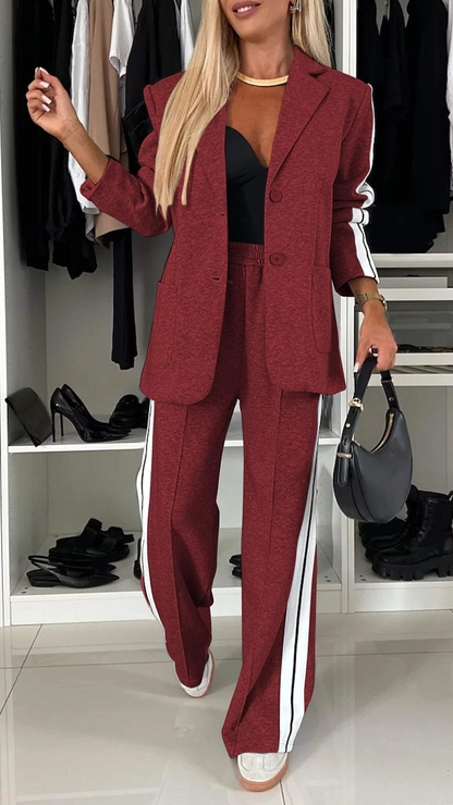 Women's long casual professional suit