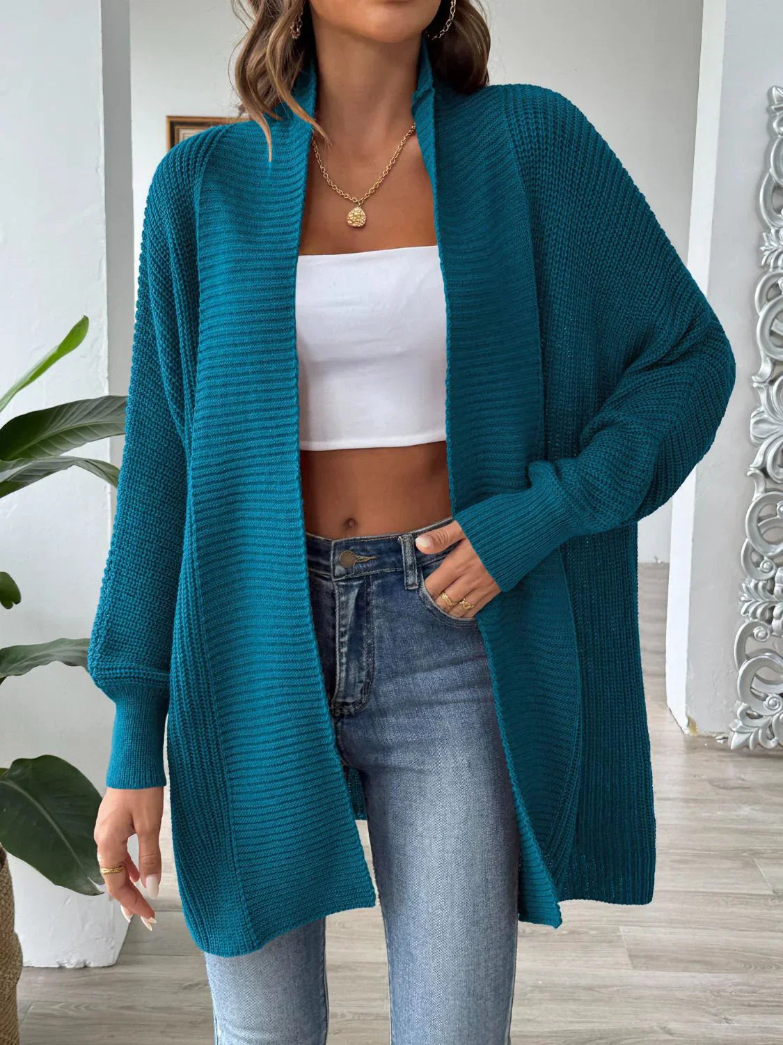 Open Front Stylish Cardigan