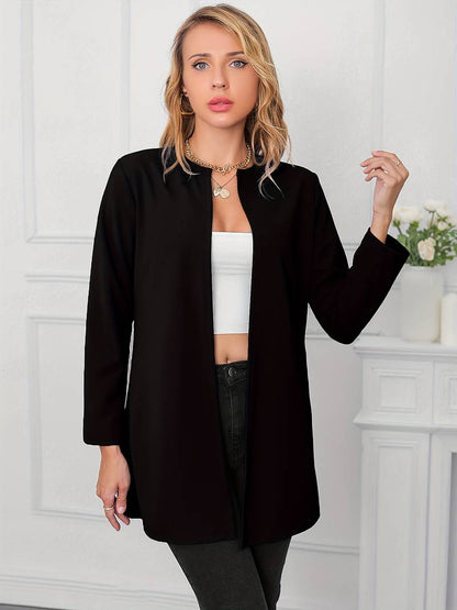 Women's casual open front blazer