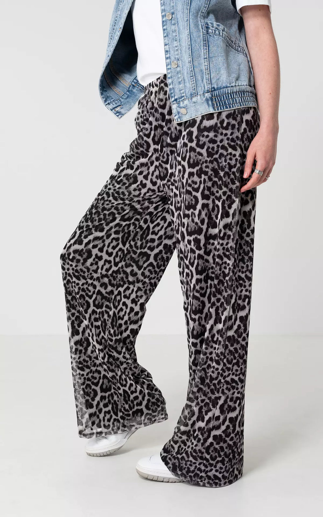 Leopard print pants for women