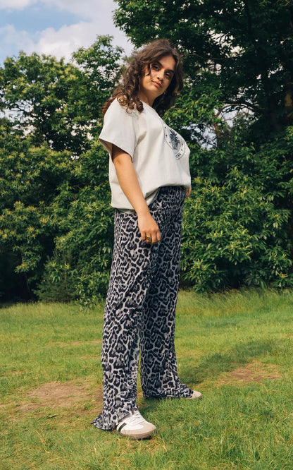 Leopard print pants for women