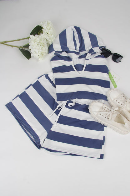 Women's stripes loungewear set