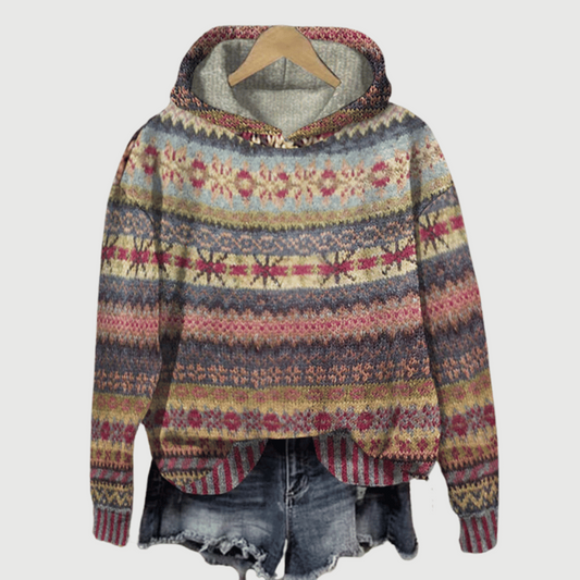 Hooded Printed Sweatshirt