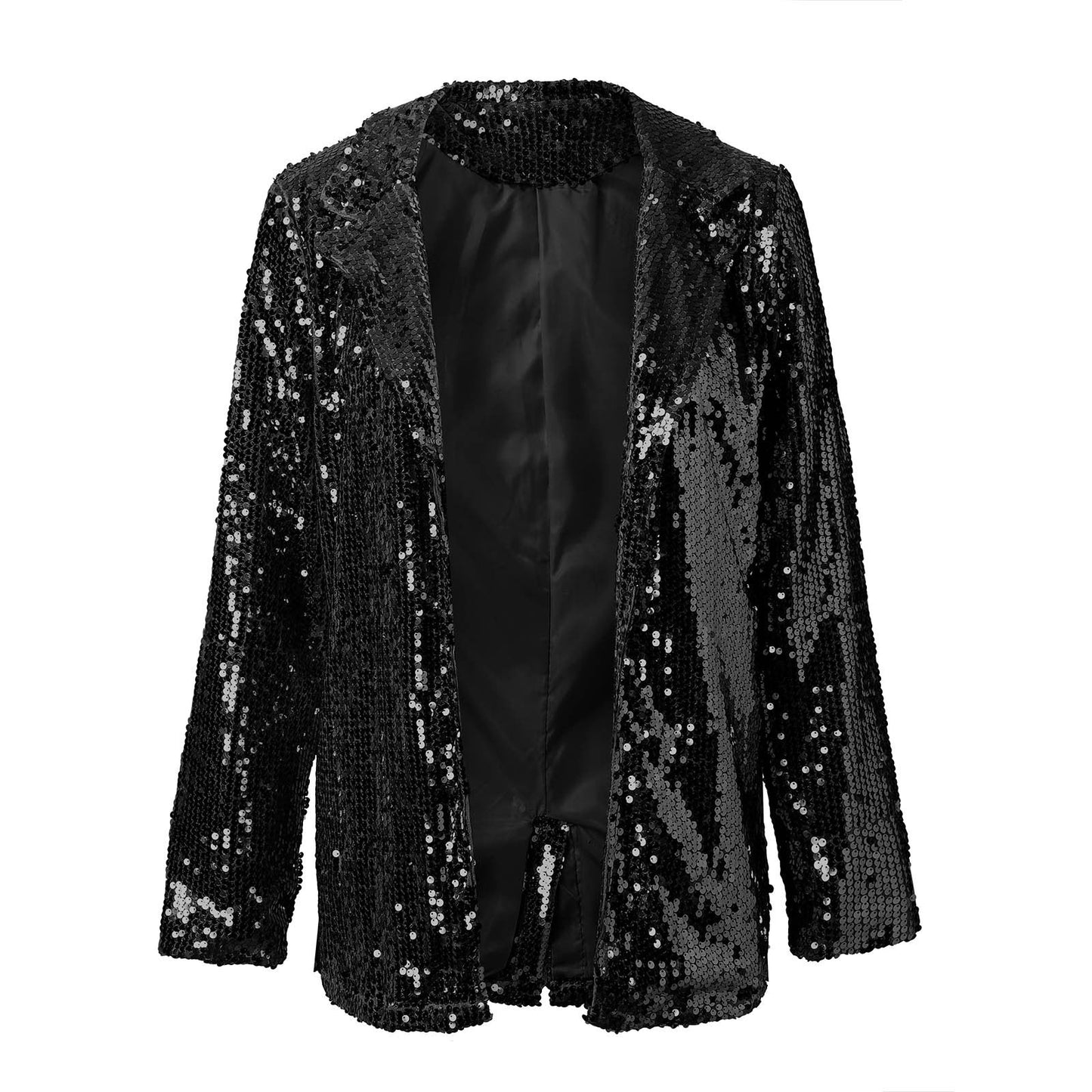 Women's elegant blazer with sequins