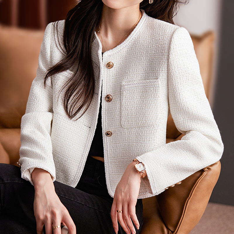 Women's formal long sleeve professional short blazer