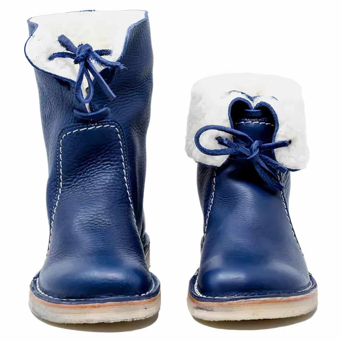Women's short snow martin boots