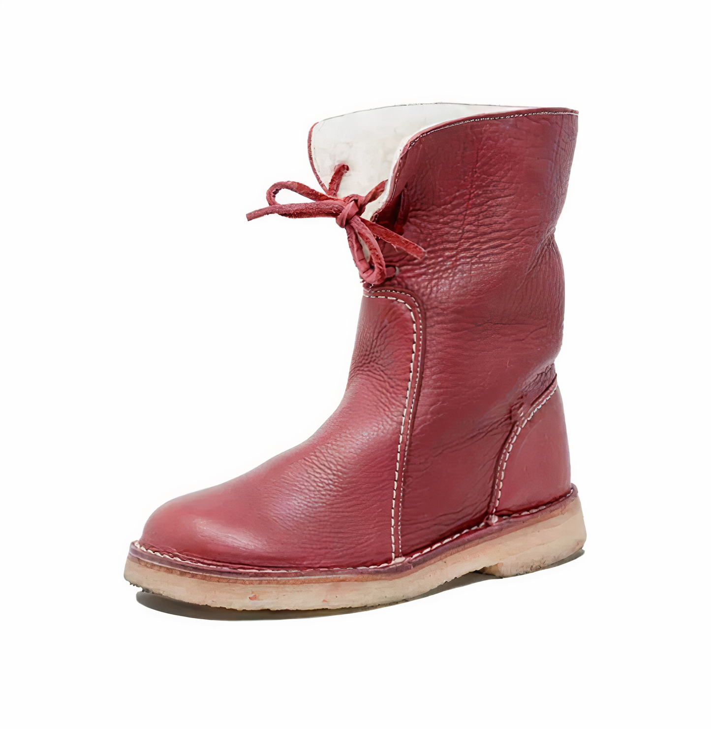 Women's short snow martin boots