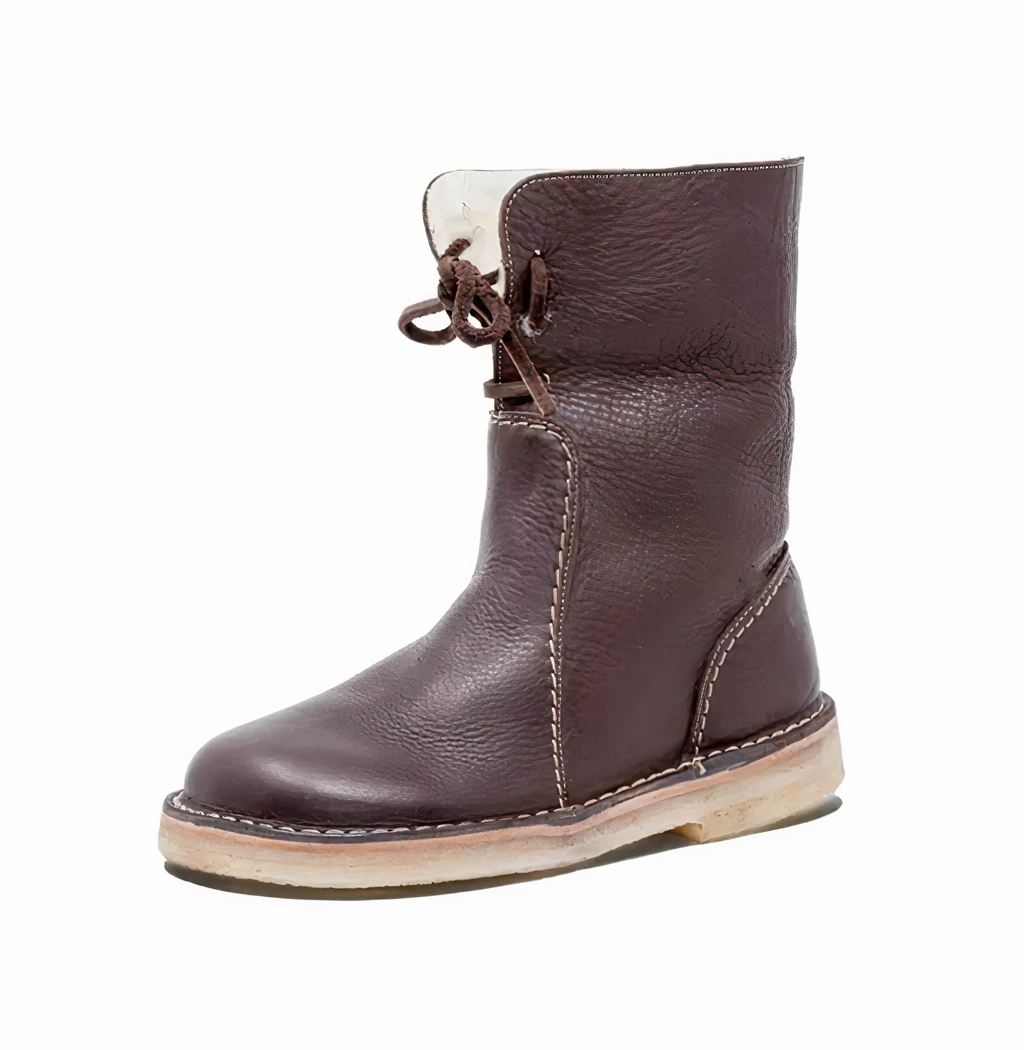 Women's short snow martin boots