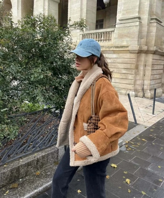 Lapel Collar Winter Coat