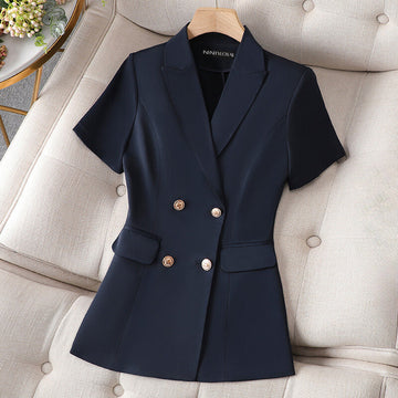 Women's summer short-sleeve suit jacket