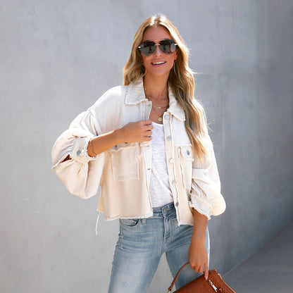 Women’s washed jacket