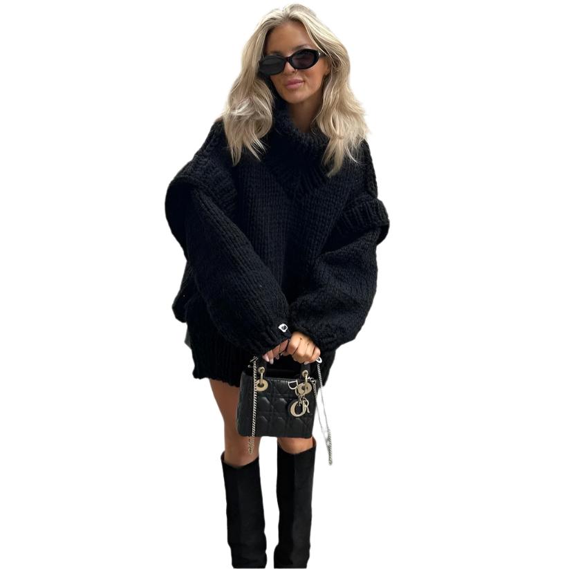 Knitted Turtleneck Sweater