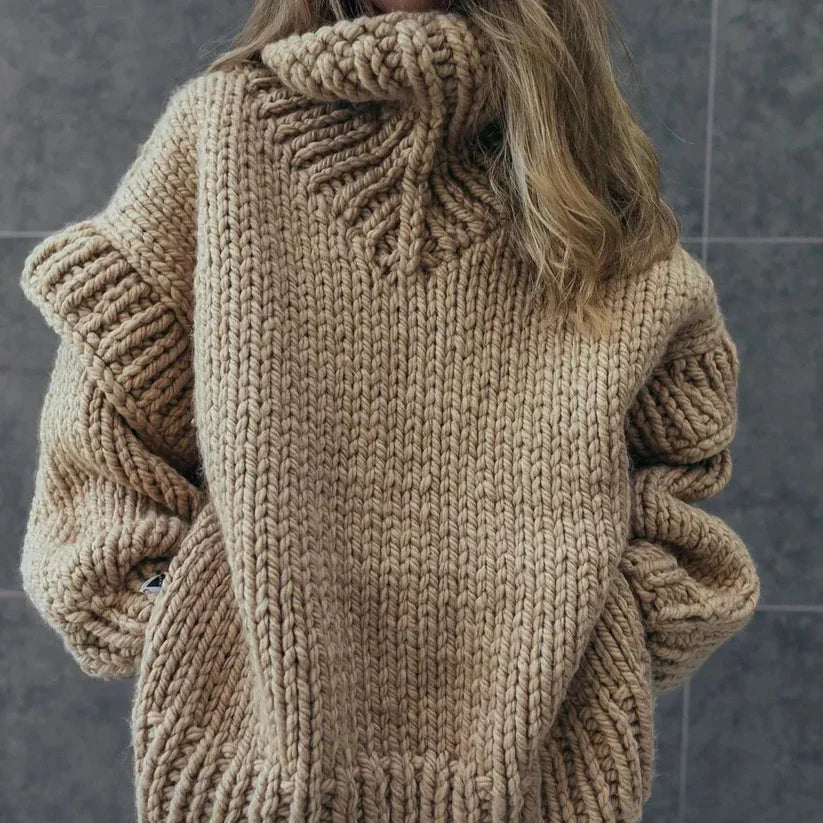 Knitted Turtleneck Sweater
