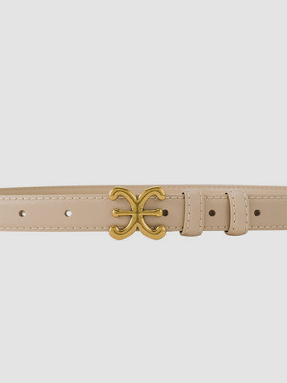 Pua - skinny leather dress belt