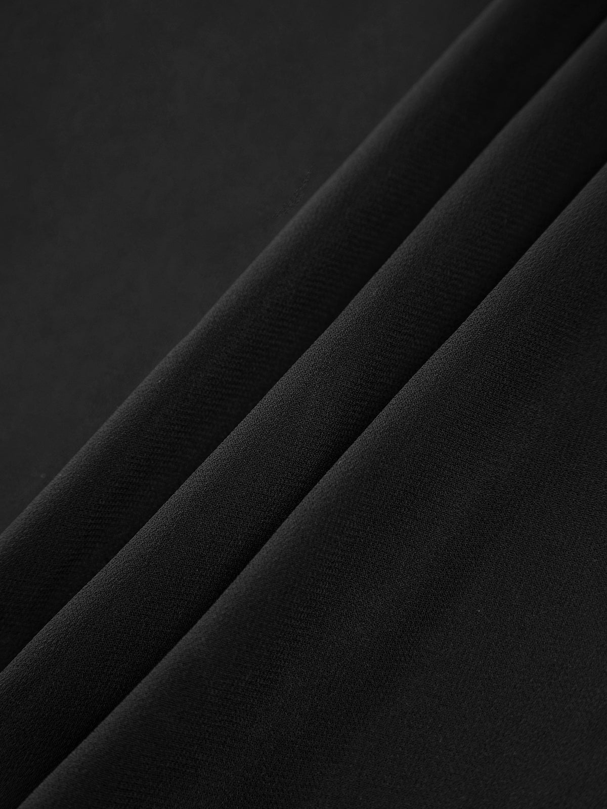 Ruffled Detail Long Zipper Dress