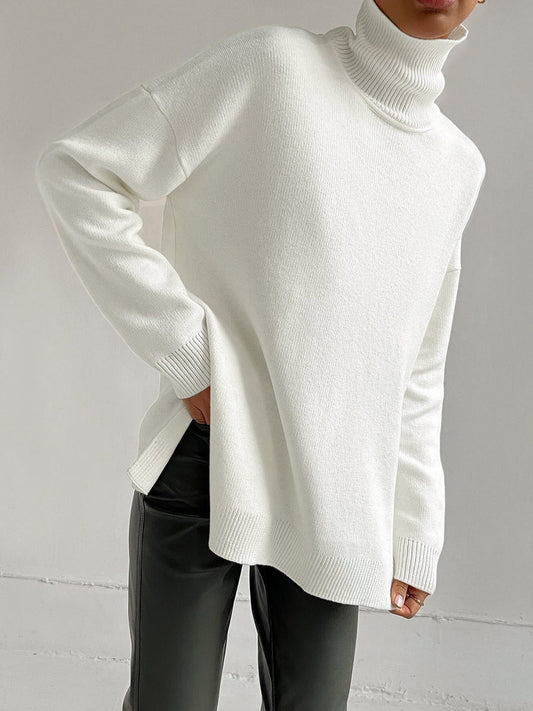 Oversized Knit Soft & Warm Turtleneck Sweater