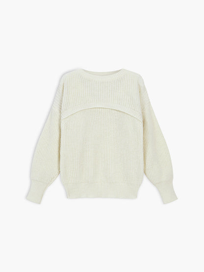 Women's utility 2-piece bolero sweater set