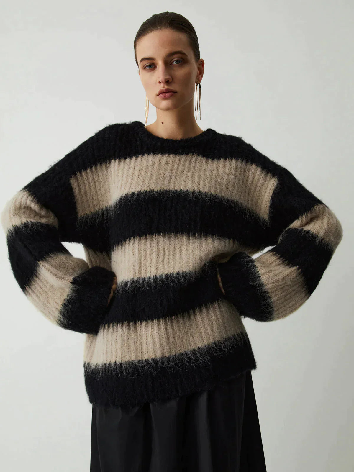 Loose Knit Modern Sweater