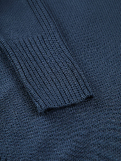 Women’s Turtleneck Sweater - Ribbed Knit - Oversized Fit - Long Sleeve Casual Comfort