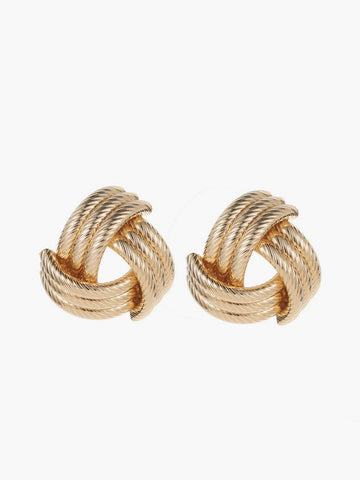 Moani -  vintage knotted stud earrings