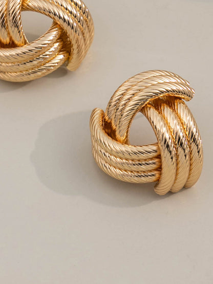 Moani -  vintage knotted stud earrings