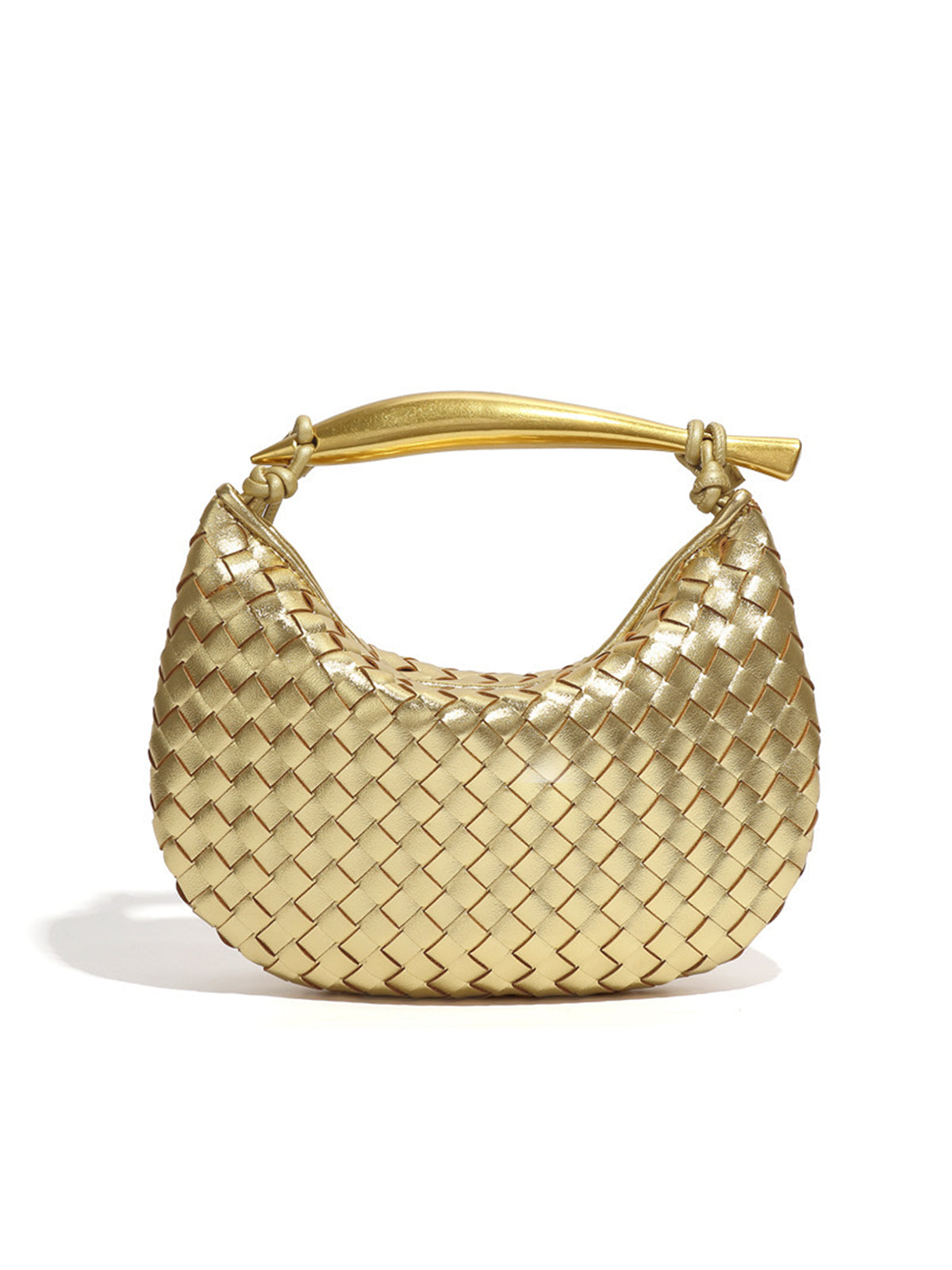 Mahina -  metallic woven bag