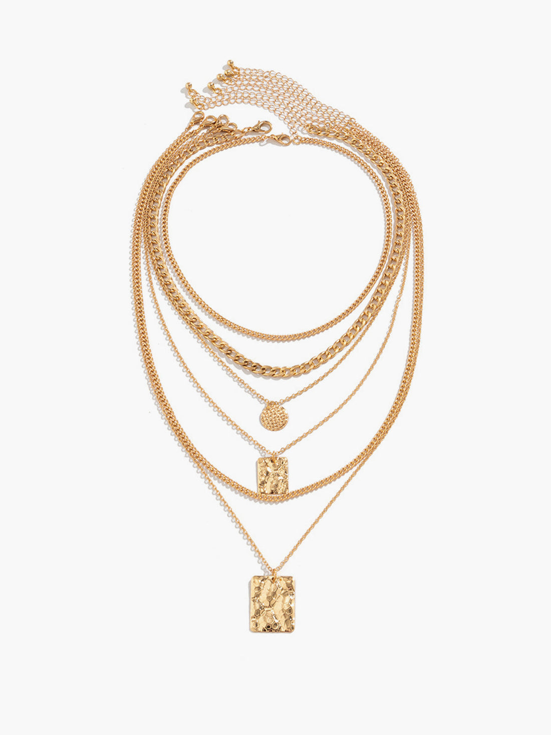 Onaona - multi strand gold layered necklace