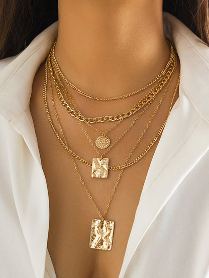 Onaona - multi strand gold layered necklace