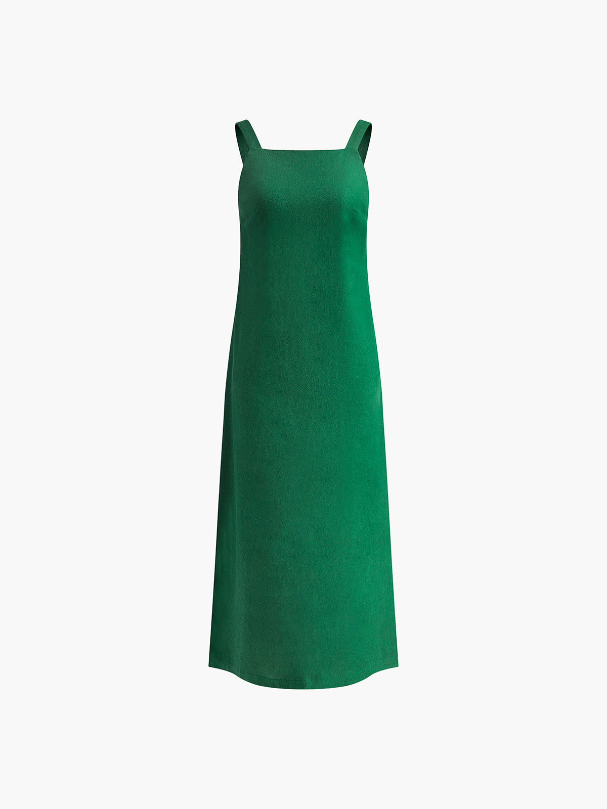 Breathable Lightweight Solid Cami Dress