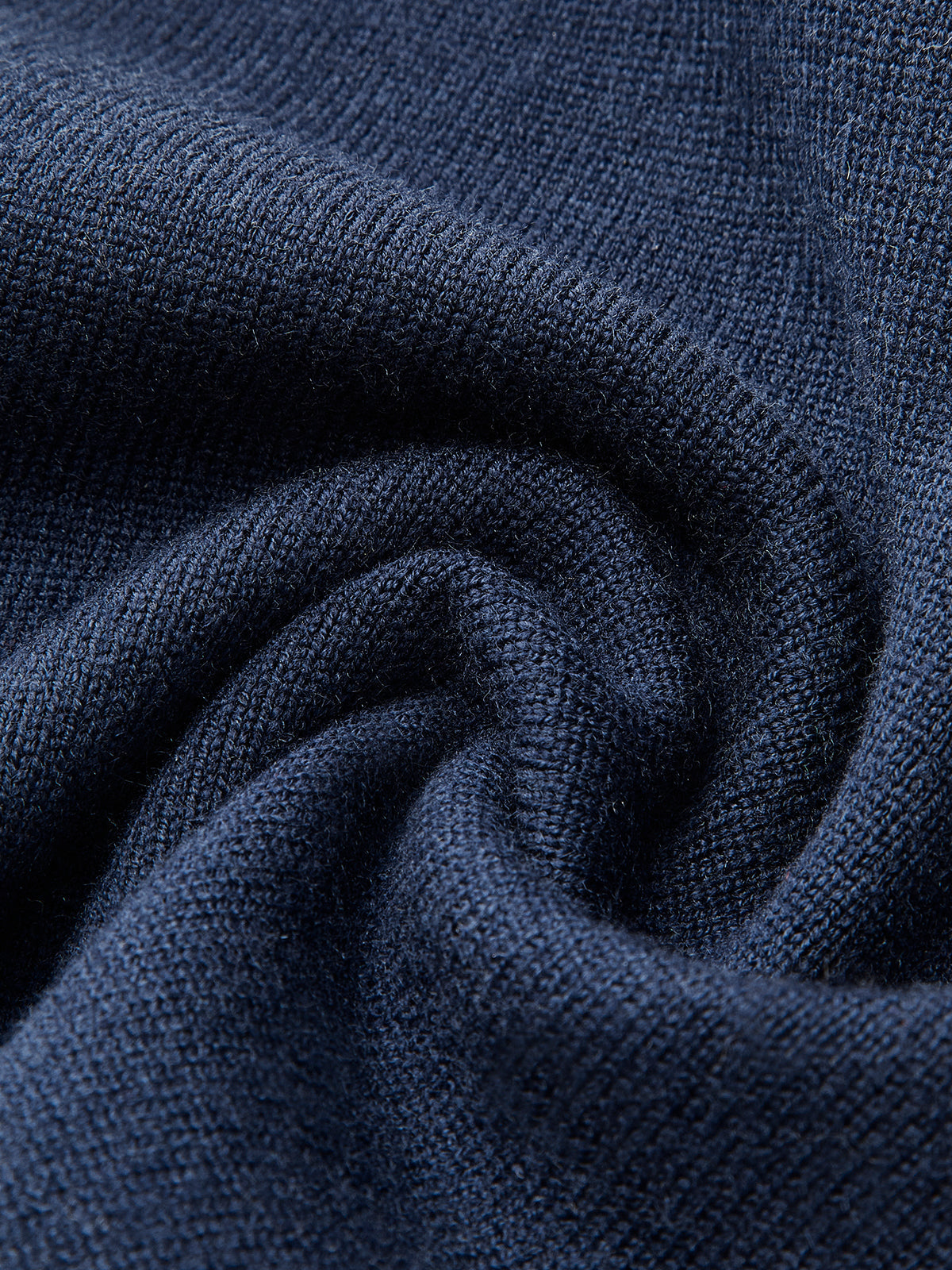 Pleated V-Neck Contrast Trim Knitted Dress