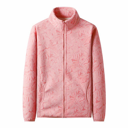 Women's maple leaf camouflage jacket